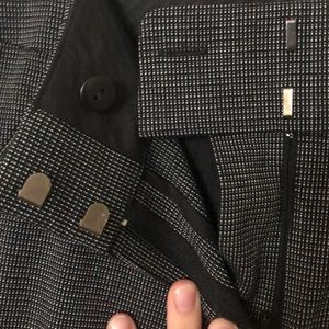 💵LOFT skinny patterned slacks.